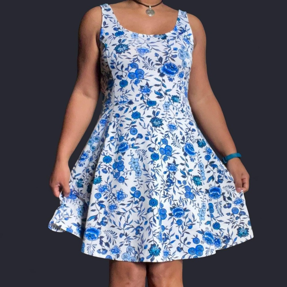 H&M Floral skater dress